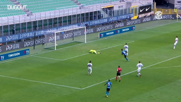 Lautaro Martinez's first Inter hat-trick